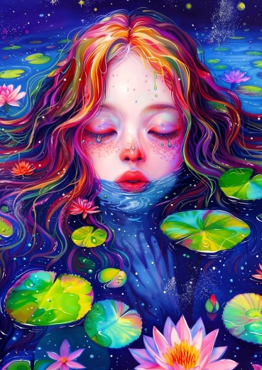 Enjoy puzzle Calme flottant 1000 pièces