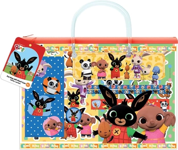 Pochette ludique refermable avec trousse Bing