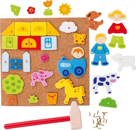 Goki Jeu avec marteau Ferme