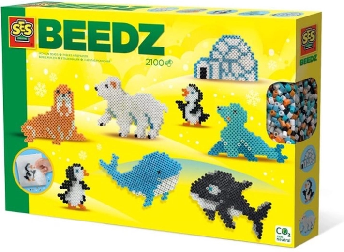 SES Creative Beedz perles à repasser – animaux arctiques