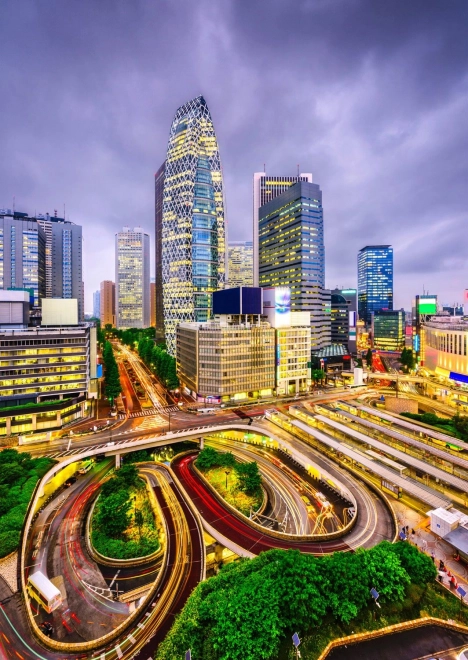 Puzzle Quartier Nishi-Shinjuku, Tokyo 1000 pièces