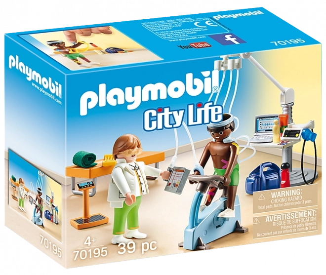 PLAYMOBIL City Life physiothérapeute