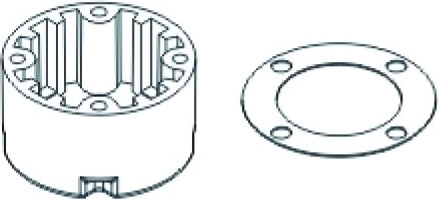 JAMARA couvercle de différentiel X3 avant/arrière