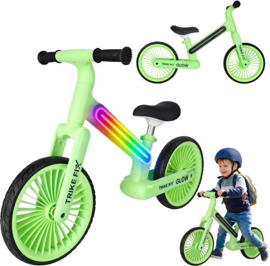 Draisienne Trike Fix Glow LED – vert néon