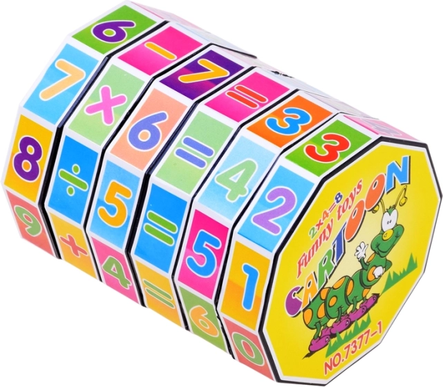 Cylindre mathématique pour apprendre à compter