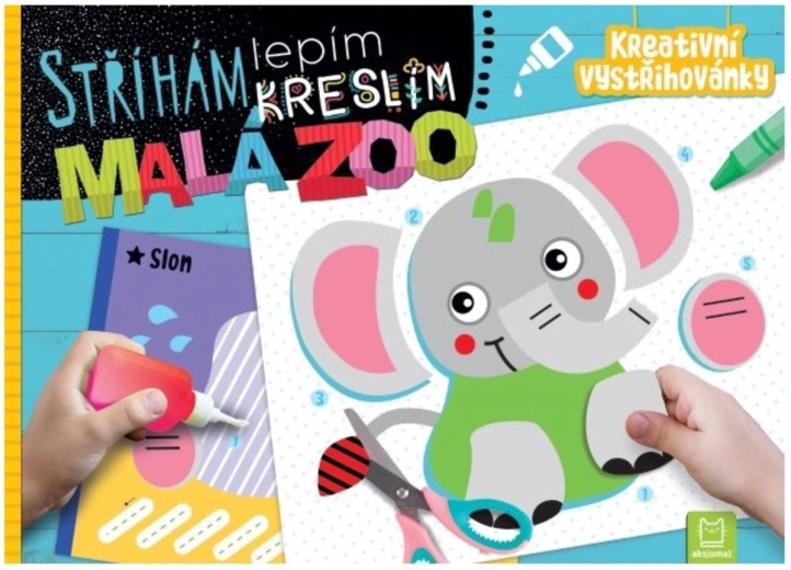 Je découpe, je colle, je dessine – petite zoo, découpages créatifs
