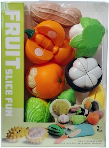 Set de découpe pour enfants – fruits et légumes