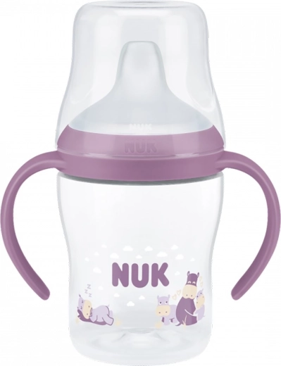 Biberon d’apprentissage NUK Perfect Match 150 ml hippo - 1 pièce