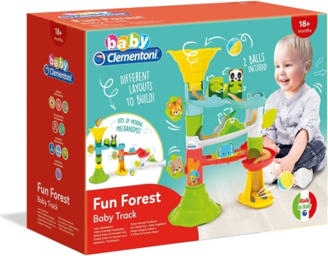 Toboggan forestier