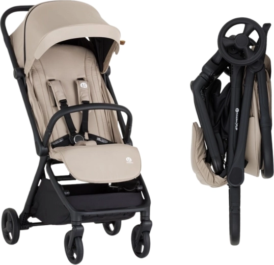 Poussette sportive Petite&Mars Flip Tan Beige