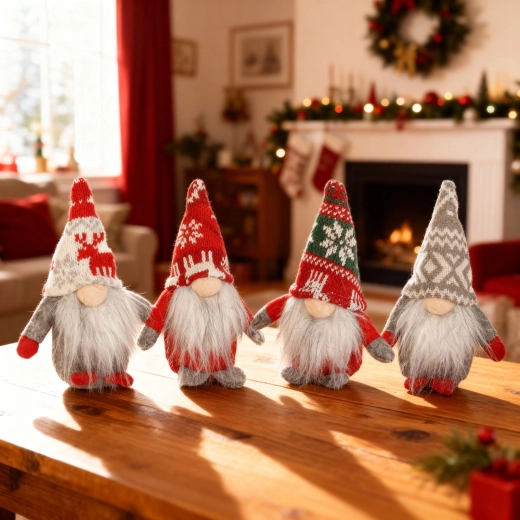 Lutin scandinave de Noël 15 cm, différents modèles - 1 pièce