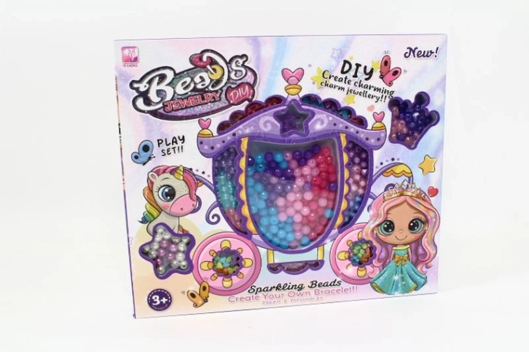 Kit créatif de perles pour fabriquer des bracelets