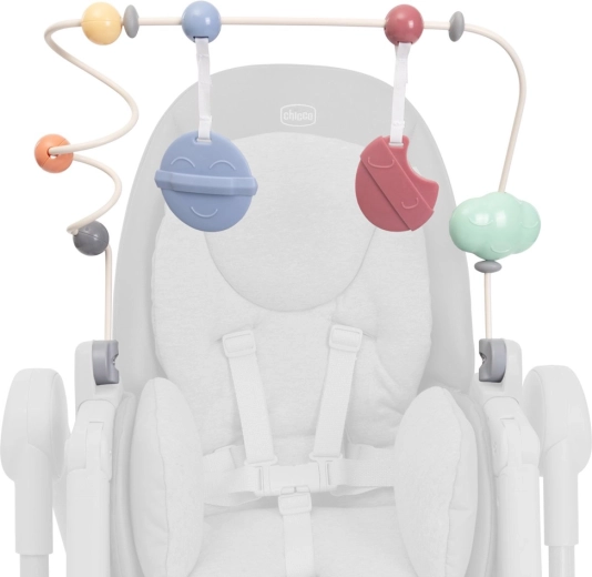 Arche de jeu pour chaise haute CHICCO Polly Armonia Rainbow