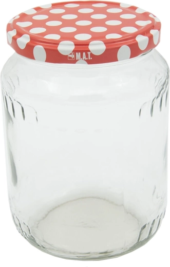 Bocaux de stérilisation 720 ml TWIST 82 avec couvercles à pois, lot de 8