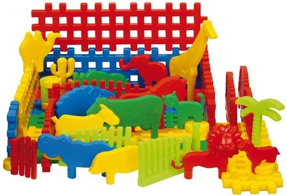 Jeu de construction Animaux du monde – grand ensemble