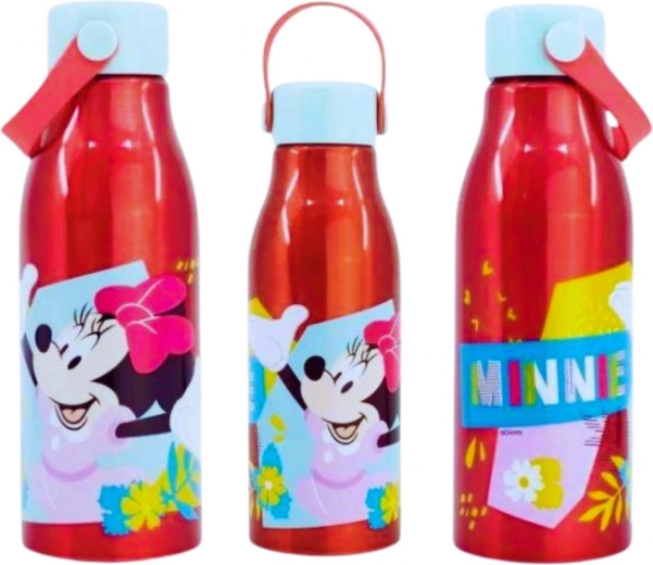 Bouteille en aluminium Minnie avec anse en silicone 760 ml