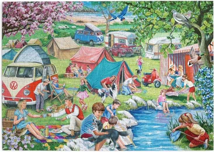 Puzzle Camping 1000 pièces