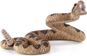Figurine de crotale Mojo – animal réaliste pour enfants et collectionneurs