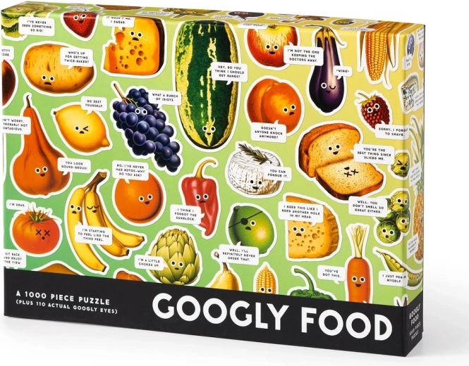 Puzzle Googly Food 1000 pièces