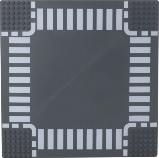 Plaque de construction pour briques – carrefour routier 26 × 26 cm