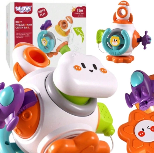 WOOPIE Fusée sensorielle Montessori 6 en 1