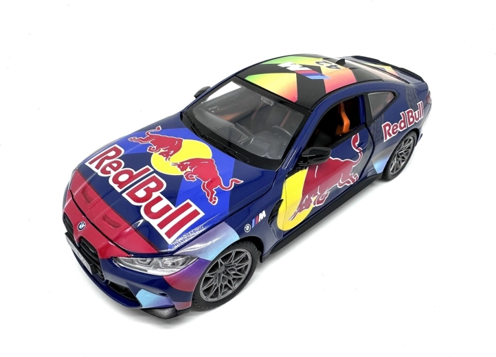 MSZ BMW M4 Red Bull 1:24 avec lumière et son - 1 pièce