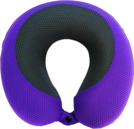 Appuie-tête de voyage violet Sparkys pour enfants