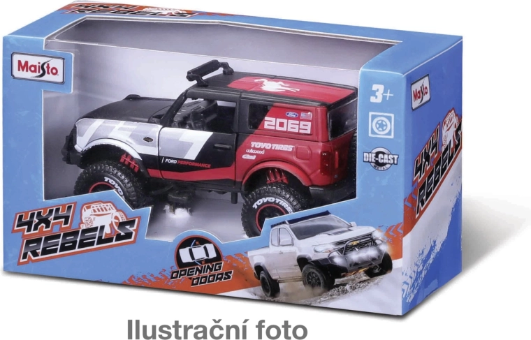 Maisto 4x4 Rebels modèle réduit de voiture tout-terrain