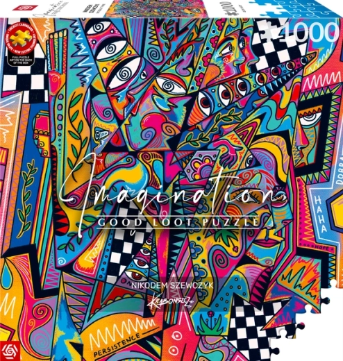 GOOD LOOT Puzzle Imagination : Nikodem Szewczyk Krabonszcz – Je fais vraiment de mon mieux, 1000 pièces