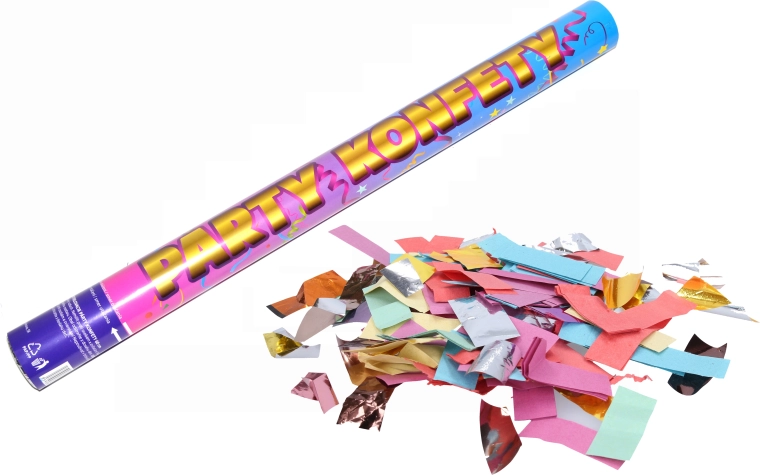 Confettis de fête à lancer Wiky 60 cm