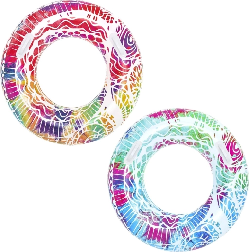Bouée gonflable pour enfants 91 cm BESTWAY – 3 couleurs avec poignées