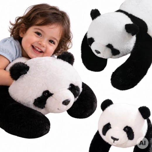 Panda sensorielle en peluche lestée WOOPIE 1 kg