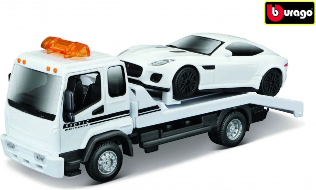 Bburago dépanneuse avec Jaguar F-Type R Dynamic (V6) 1:43