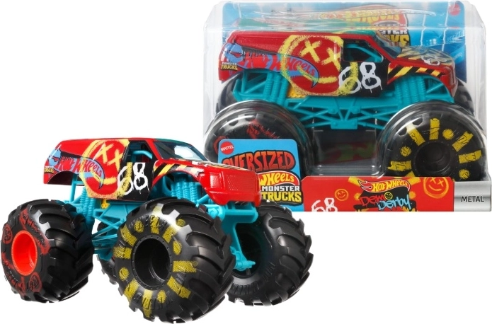 Hot Wheels Monster Trucks Demo Derby à l’échelle 1:24