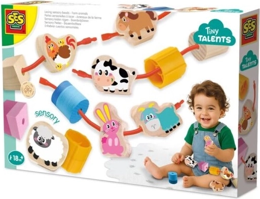 Kit d’enfilage SES – ferme avec animaux