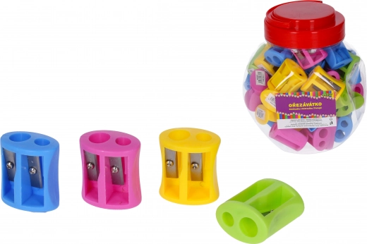 Taille-crayon pour deux crayons