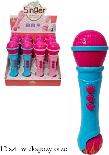 Microphone pour enfants avec sons, mélodies et lumières