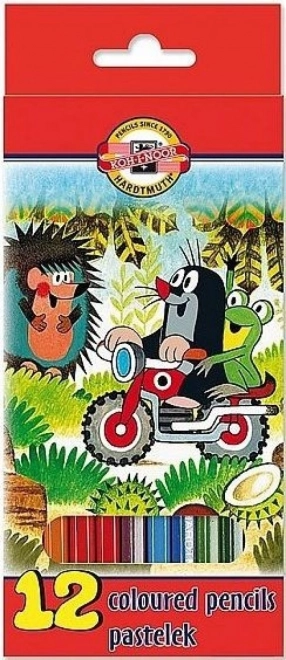 Boîte de crayons de couleur 12 pcs Taupe KOH‑I‑NOOR