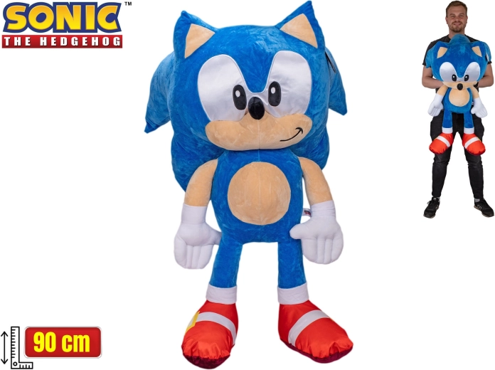 Hérisson en peluche SONIC Classic 90 cm