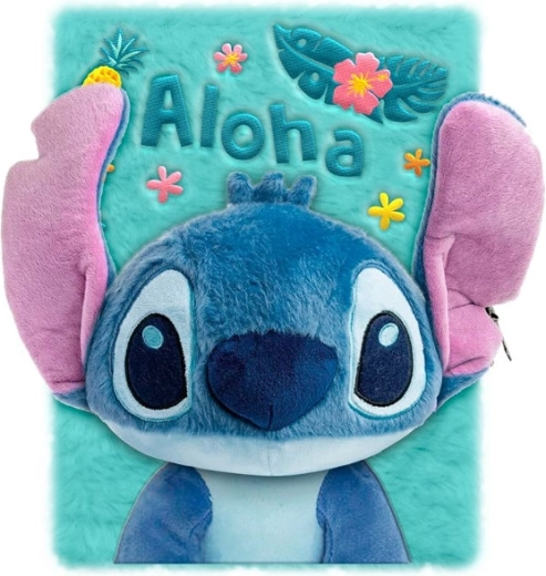 Journal peluche A5 3D STITCH