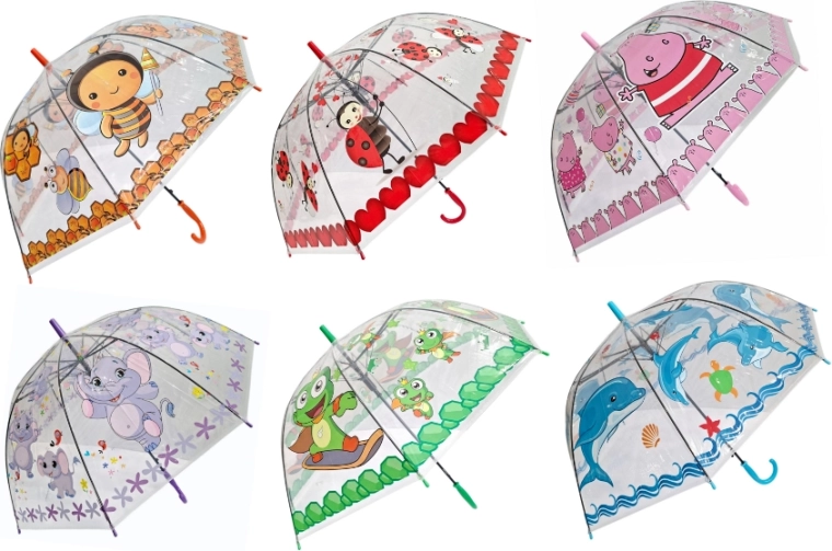 Parapluie pour enfants avec motifs colorés