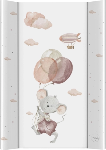 Ceba Baby matelas à langer souple Basic Mouse 50 × 70 cm