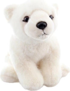 Ours polaire en peluche éco‑responsable 20 cm