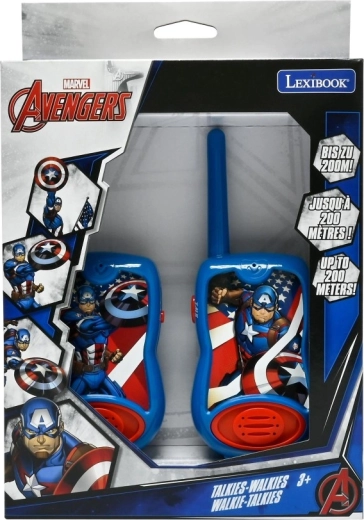 Talkies-walkies pour enfants MARVEL AVENGERS avec portée de 200 m