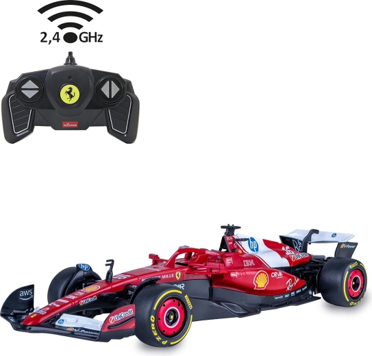 JAMARA Ferrari SF-25 voiture de Formule 1 radiocommandée à l'échelle 1:18, rouge