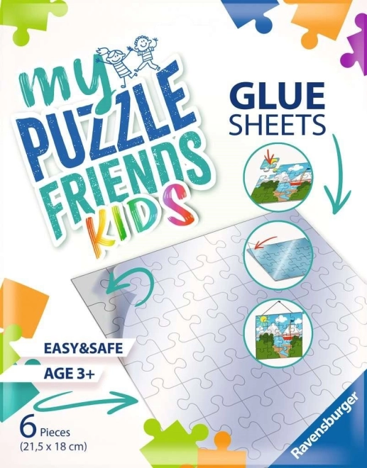 Film autocollant pour puzzle 500 pièces RAVENSBURGER My Puzzle Friends Kids