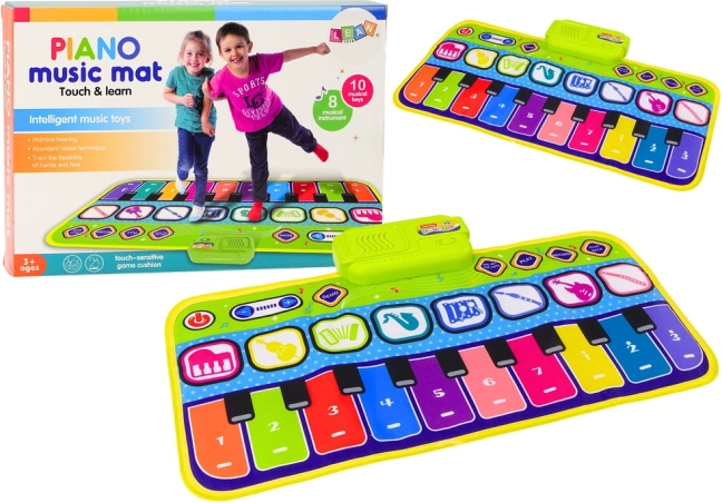 Tapis de danse interactif Piano 60cm x 30cm