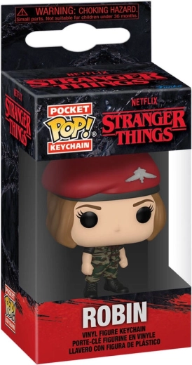Funko Pop! porte-clés Stranger Things Hunter Robin - 1 pièce