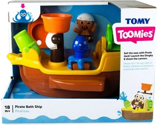 Bateau pirate TOMY Toomies pour le bain