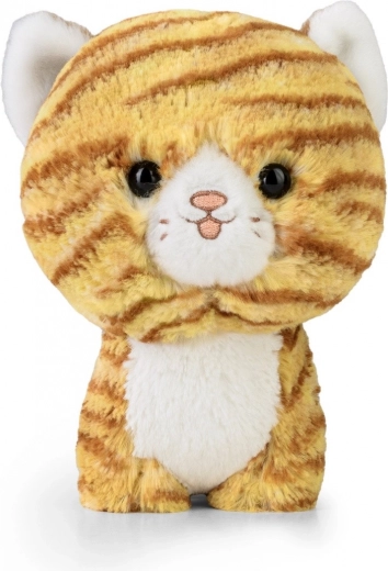 Peluche TEDDY PETS chat tigré orange 19 cm